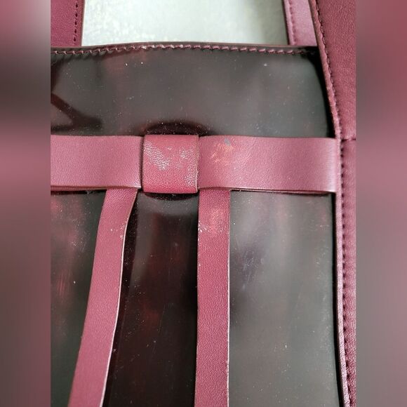 L.A.M.B. Gwen Stefani Addette Leather Handbag No Strap 15x9.5x7 - Picture 4 of 16